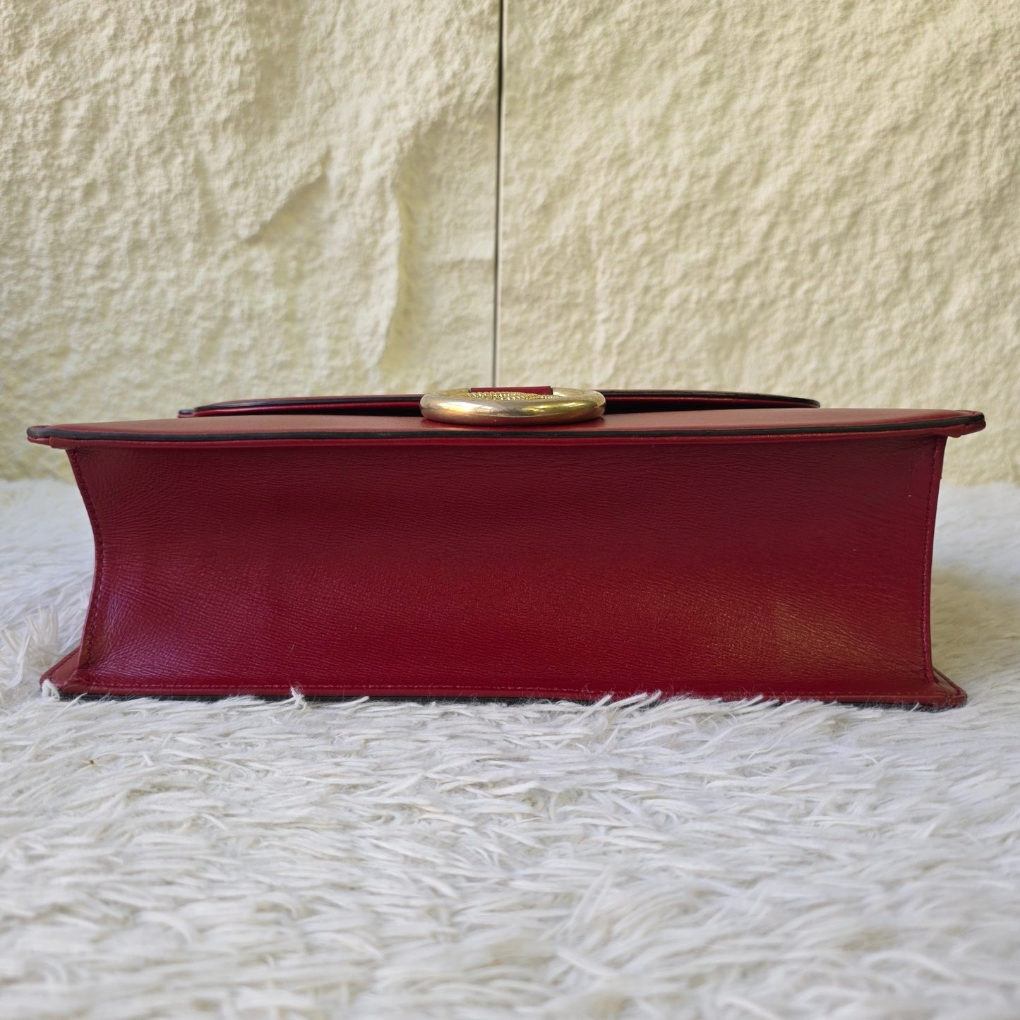 Gucci Arli Leather Clutch Bag (Pre-Owned)