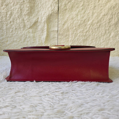 Gucci Arli Leather Clutch Bag (Pre-Owned)