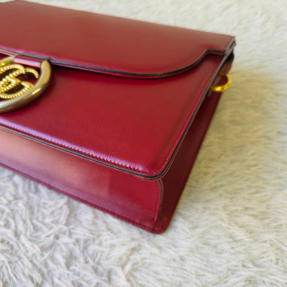 Gucci Arli Leather Clutch Bag (Pre-Owned)