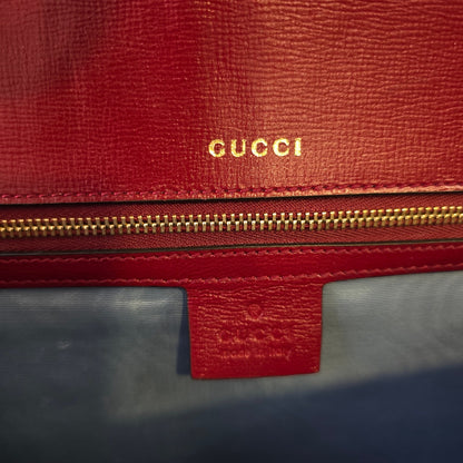 Gucci Arli Leather Clutch Bag (Pre-Owned)