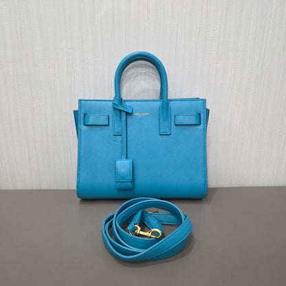 Saint Laurent Sac de Jour Nano Leather Tote Bag (Pre-Owned)