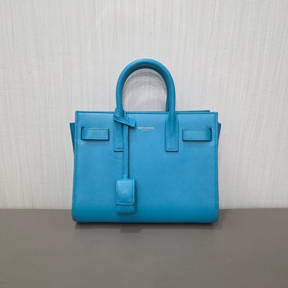 Saint Laurent Sac de Jour Nano Leather Tote Bag (Pre-Owned)