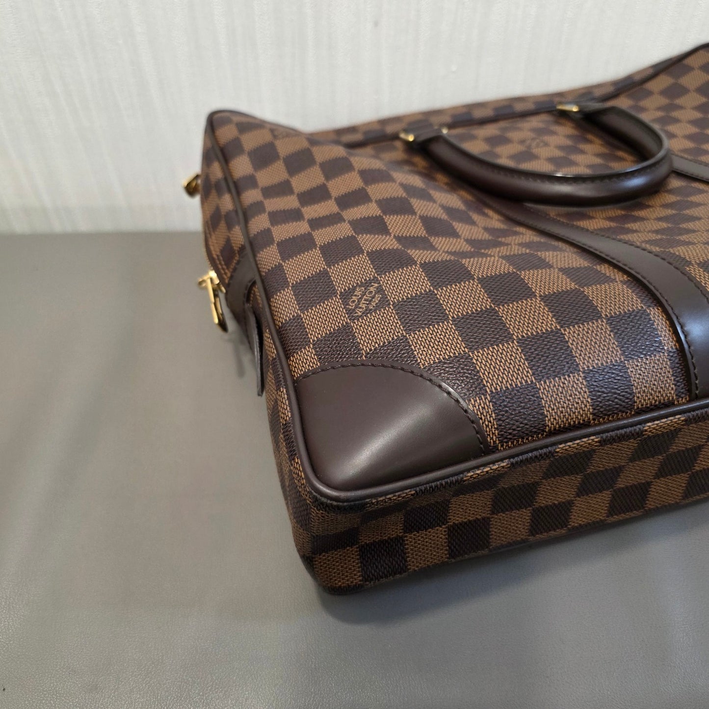 Louis Vuitton Damier Ebene Porte Documents Voyage Briefcase (Pre-Owned)