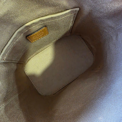 MCM Visetos Mini Drawstring Bucket Bag (Pre-Owned)
