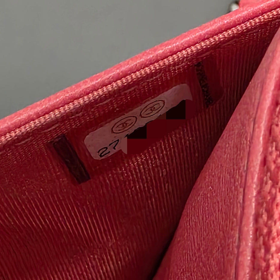 Chanel Quilted Leather Wallet on Chain (Pre-Owned)