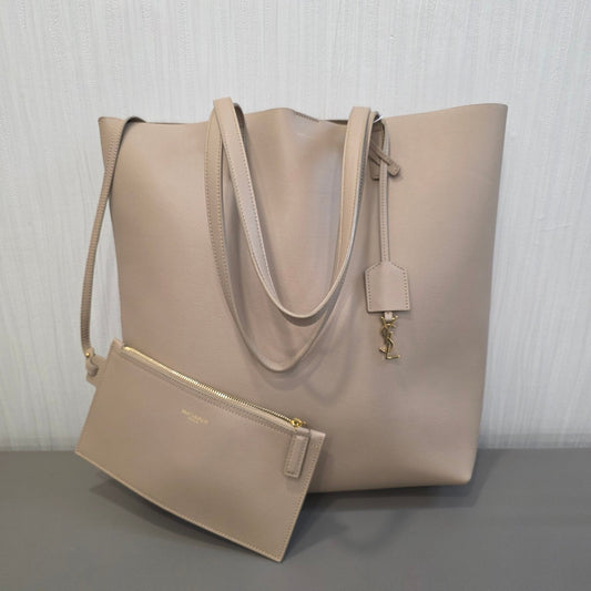 Saint Laurent Shopping Tote Bag with Pouch (Pre-Owned)