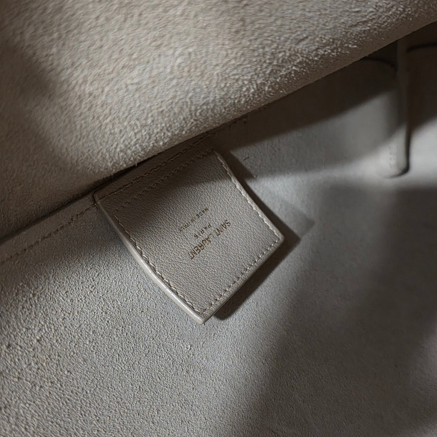 Saint Laurent Shopping Tote Bag with Pouch (Pre-Owned)