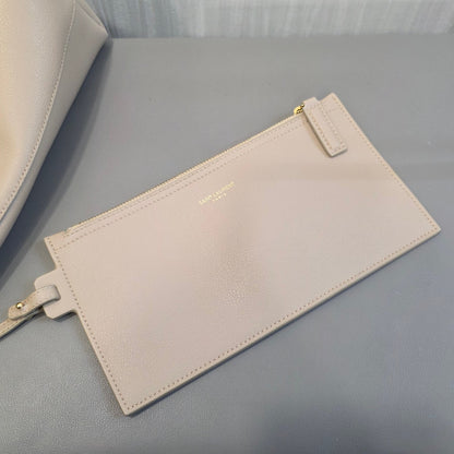 Saint Laurent Shopping Tote Bag with Pouch (Pre-Owned)
