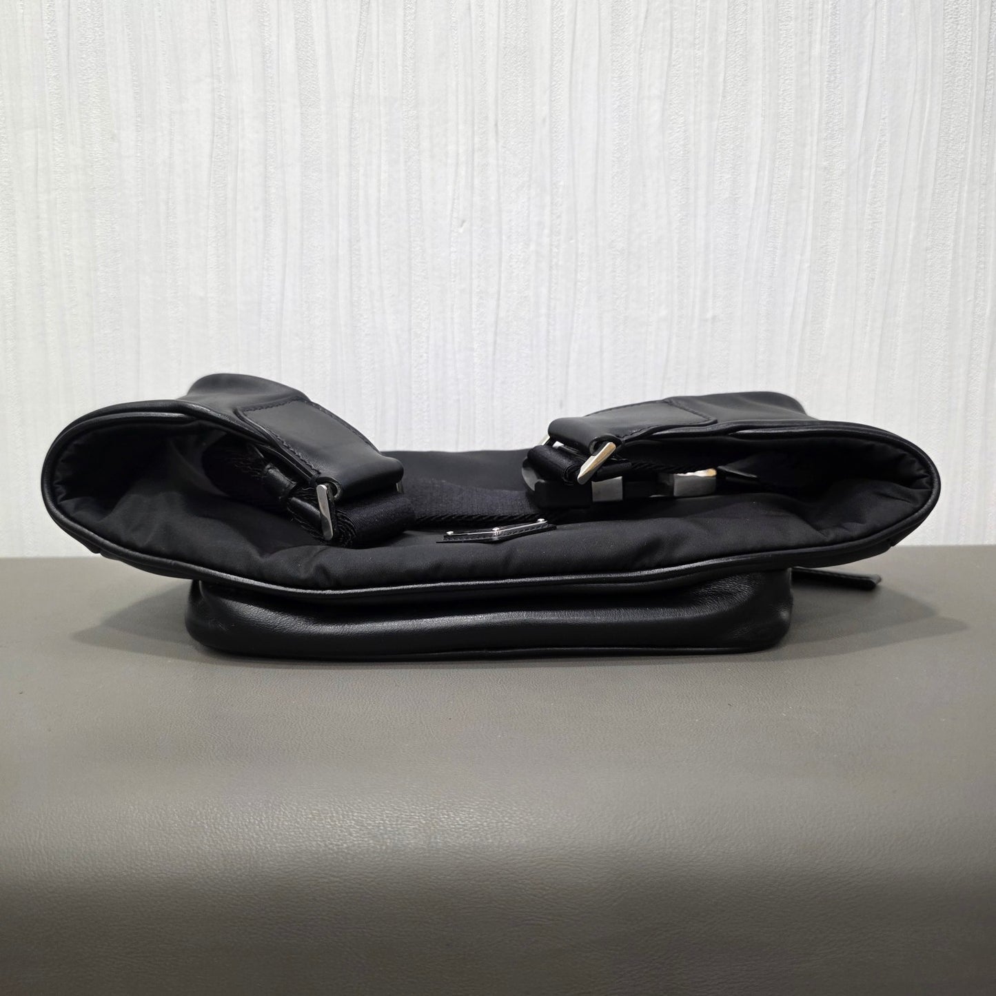 Prada Comic Print Leather Belt Bag (Pre-Owned)