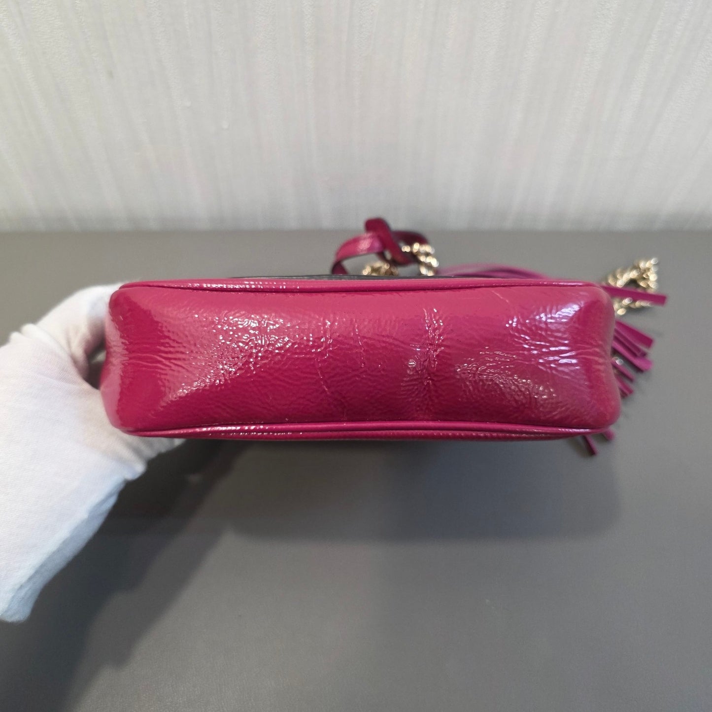 Gucci Soho Disco Chain Mini Bag Pink (Pre-Owned)