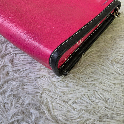 Balenciaga Papier Mini Chain Wallet New York Print (Pre-Owned)