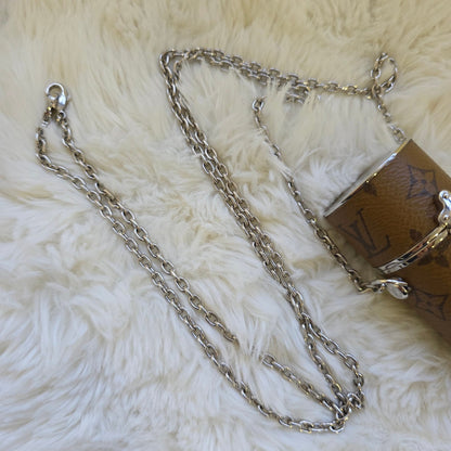 Louis Vuitton Monogram Mini Cylinder Necklace Bag (Pre-Owned)