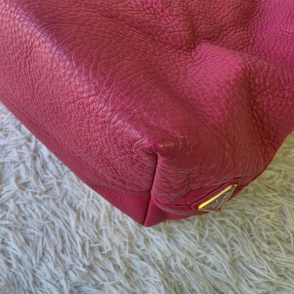 Prada 2Way Leather Tote Bag Pink (Pre-Owned)