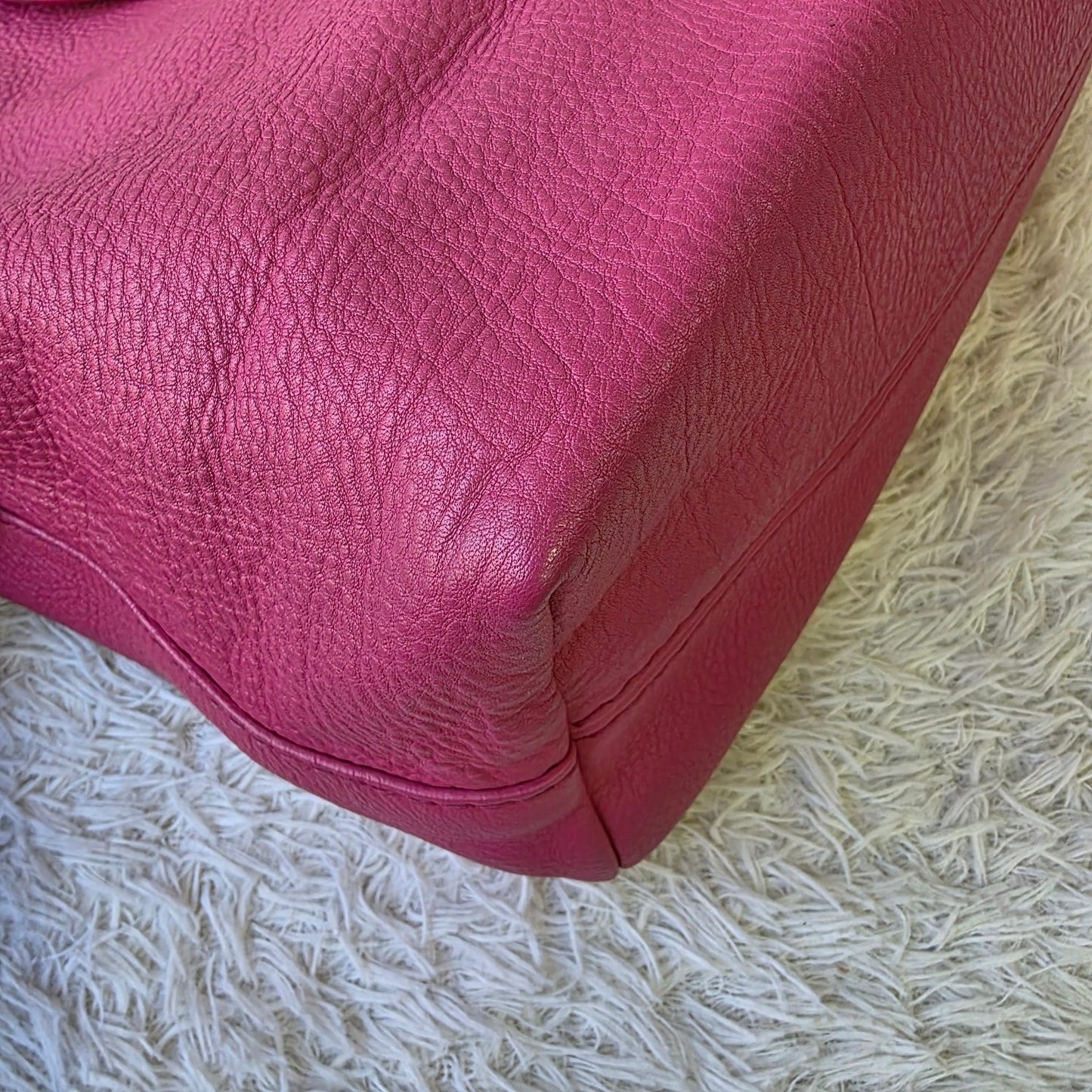 Prada 2Way Leather Tote Bag Pink (Pre-Owned)