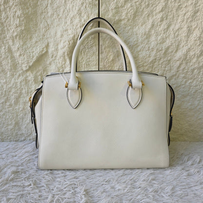 Prada Saffiano Leather Tote Bag (Pre-Owned)