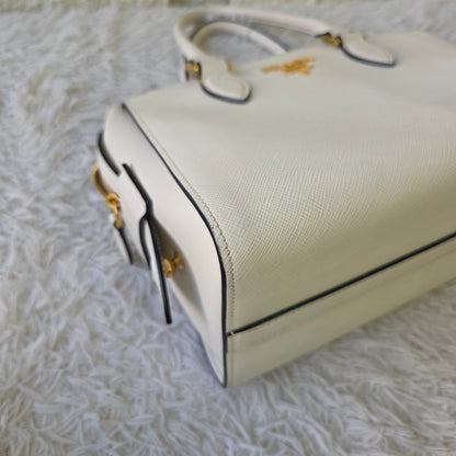 Prada Saffiano Leather Tote Bag (Pre-Owned)