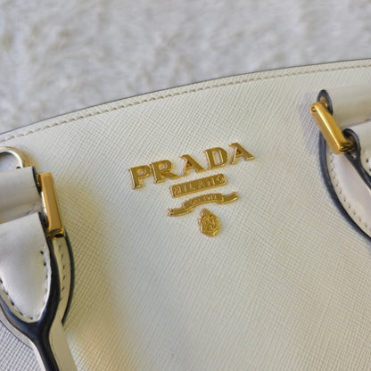 Prada Saffiano Leather Tote Bag (Pre-Owned)