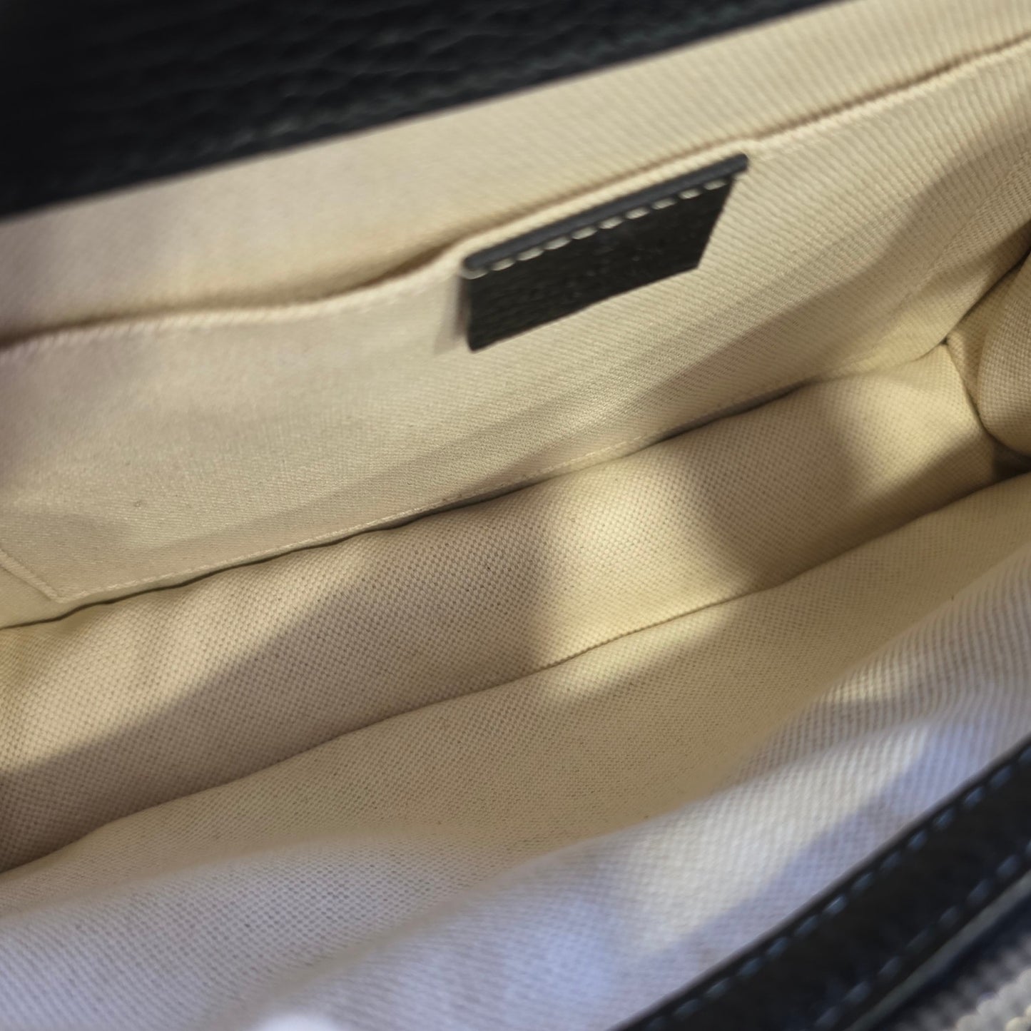 Gucci Dionysus Leather Bamboo Top Handle Bag (Pre-Owned)