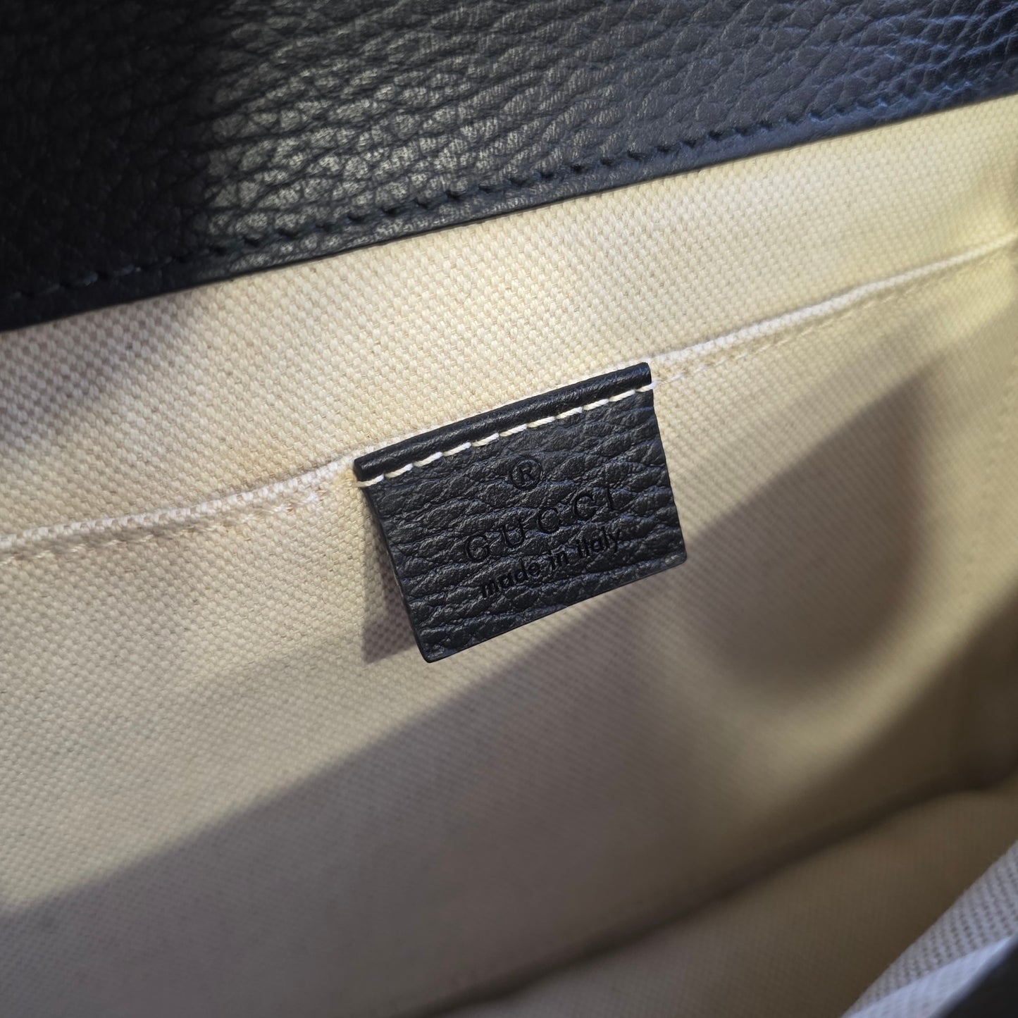 Gucci Dionysus Leather Bamboo Top Handle Bag (Pre-Owned)