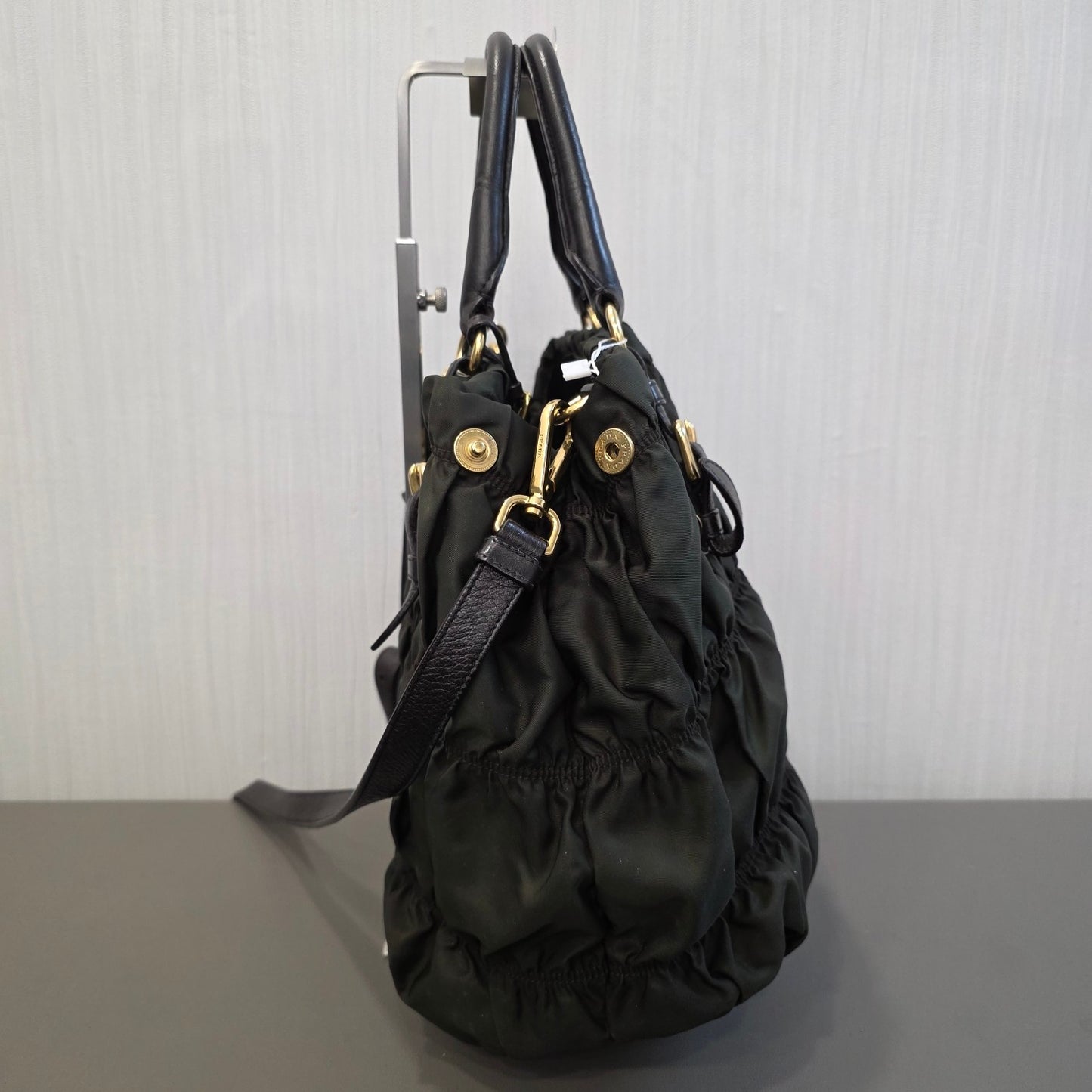 Prada Tessuto Gaufre Nylon Tote Bag (Pre-Owned)