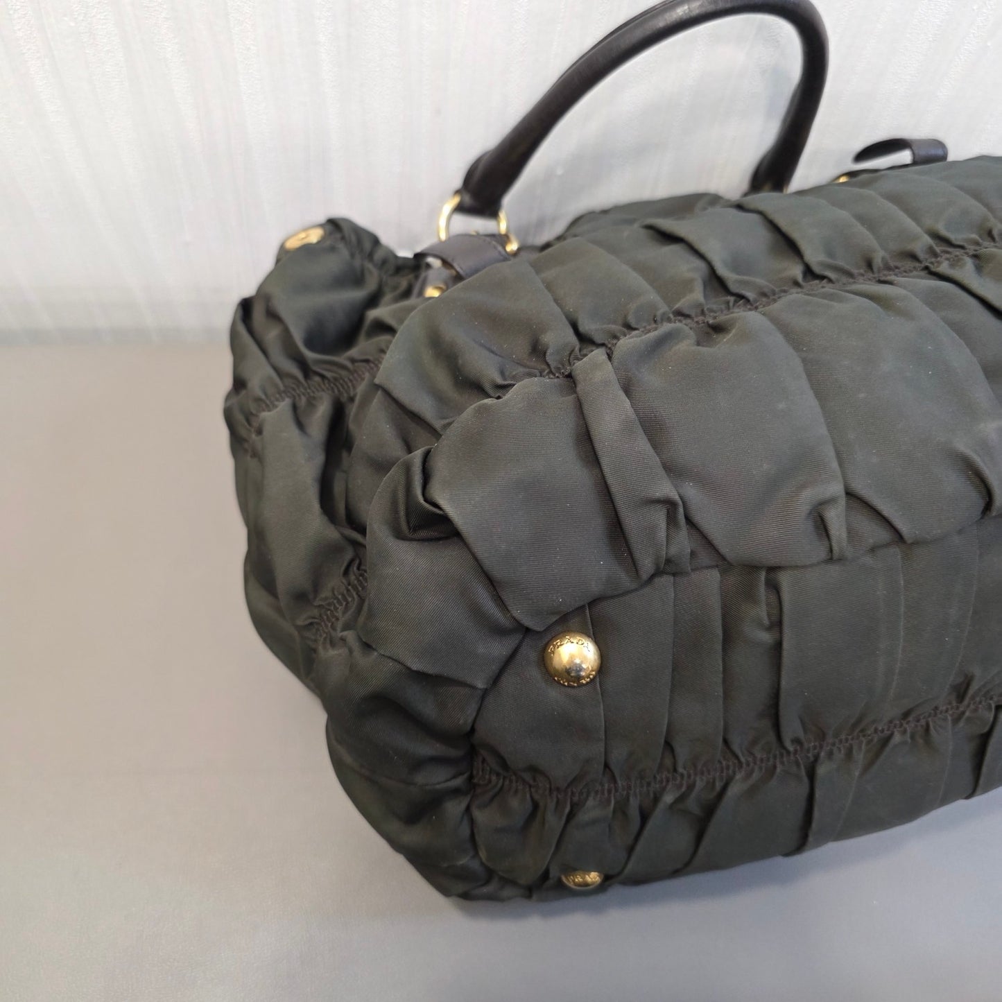 Prada Tessuto Gaufre Nylon Tote Bag (Pre-Owned)
