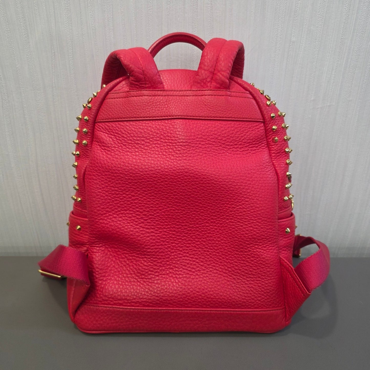 MCM Stark Studded Leather Backpack (Pre-Owned)