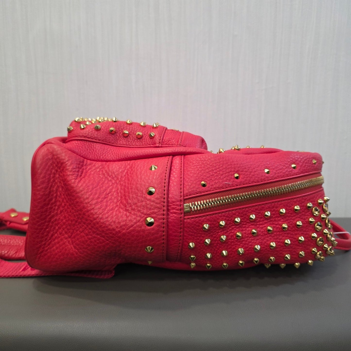 MCM Stark Studded Leather Backpack (Pre-Owned)