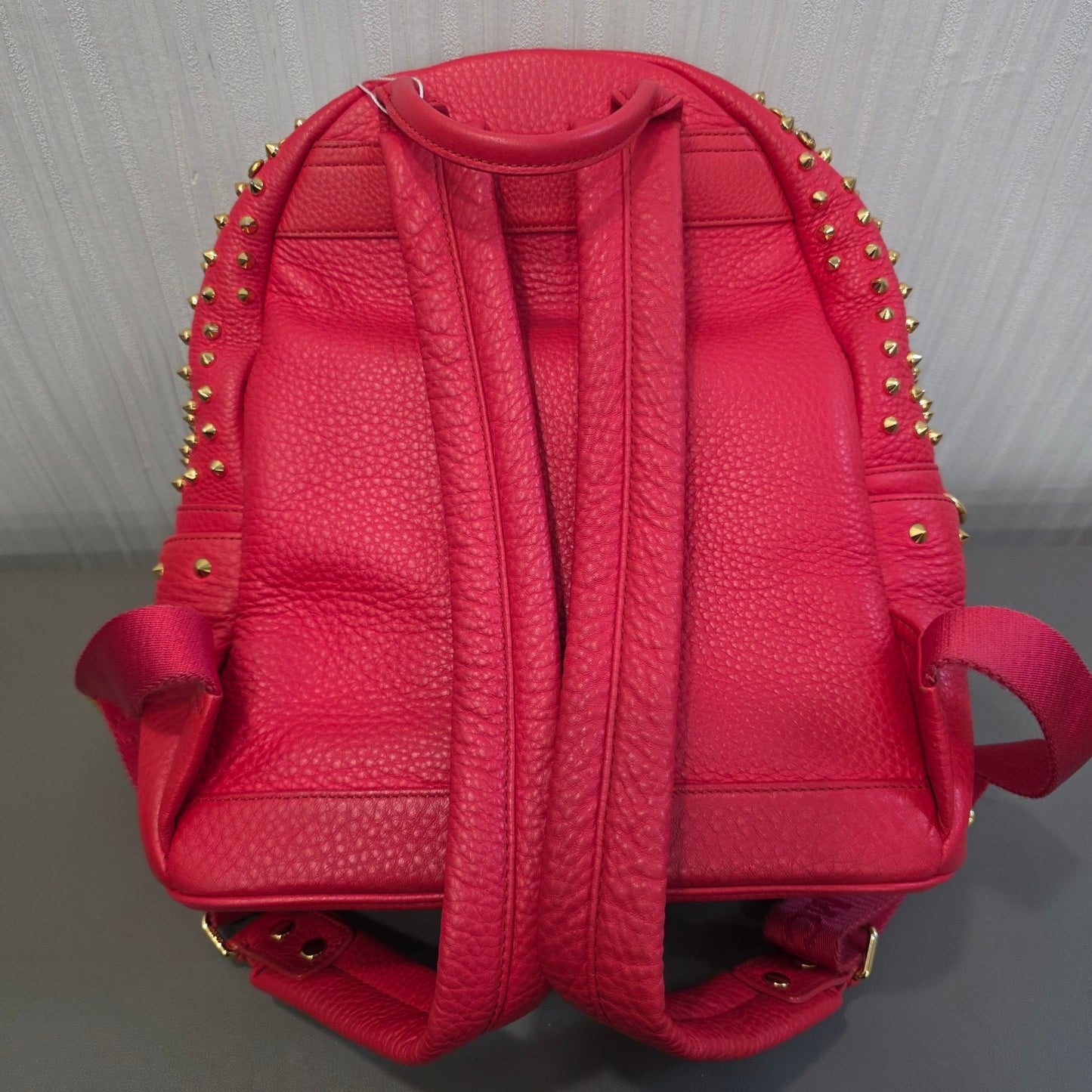 MCM Stark Studded Leather Backpack (Pre-Owned)