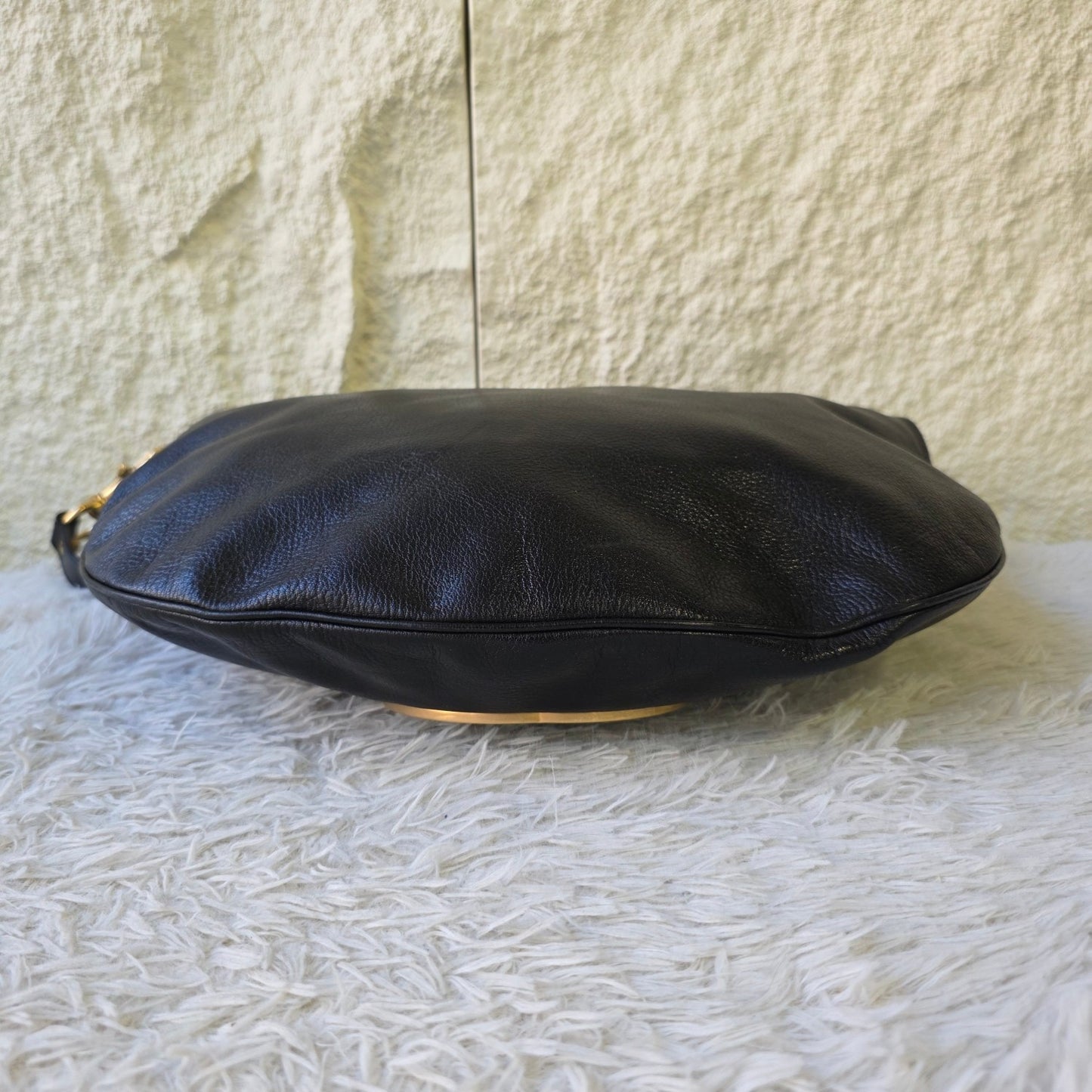Gucci Interlocking G Leather Hobo Bag (Pre-Owned)