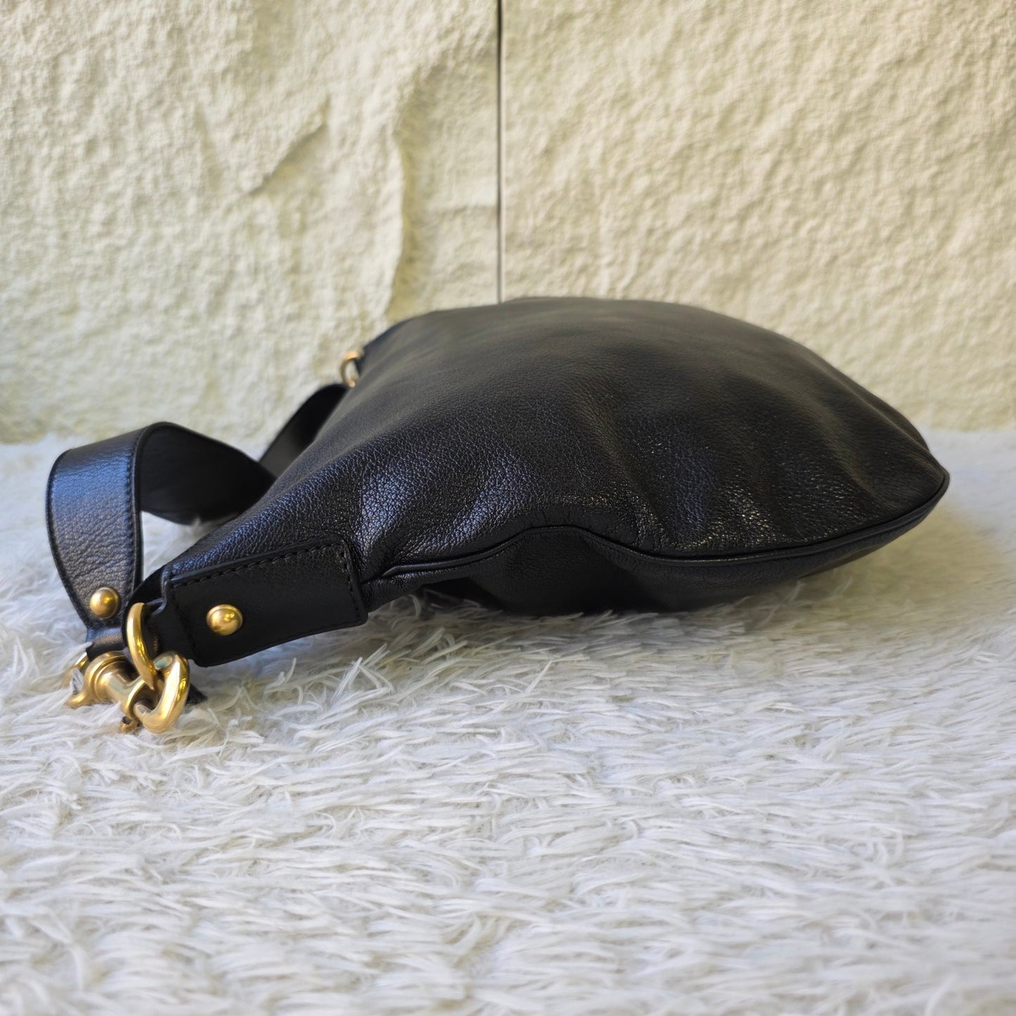 Gucci Interlocking G Leather Hobo Bag (Pre-Owned)