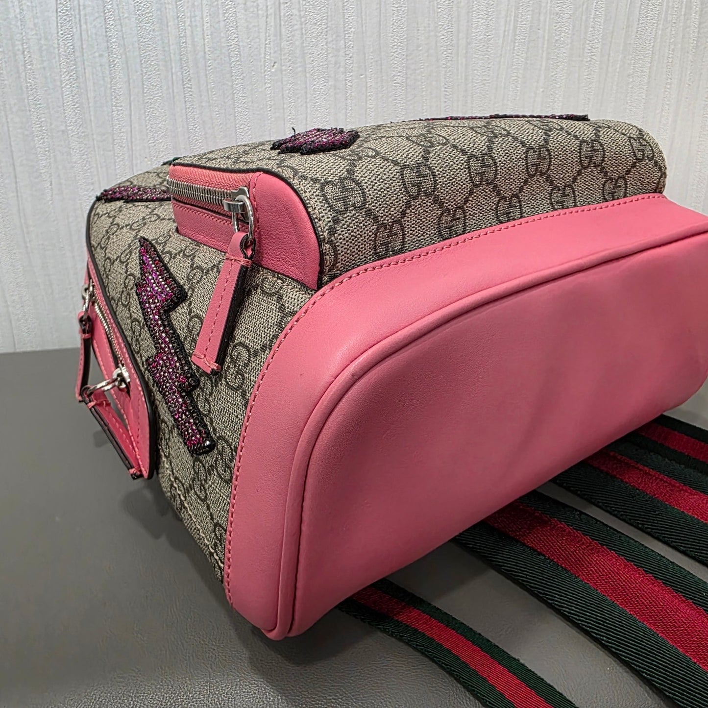 Gucci GG Supreme Sequin Appliqué Backpack (Pre-Owned)