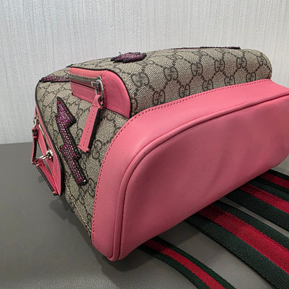 Gucci GG Supreme Sequin Appliqué Backpack (Pre-Owned)