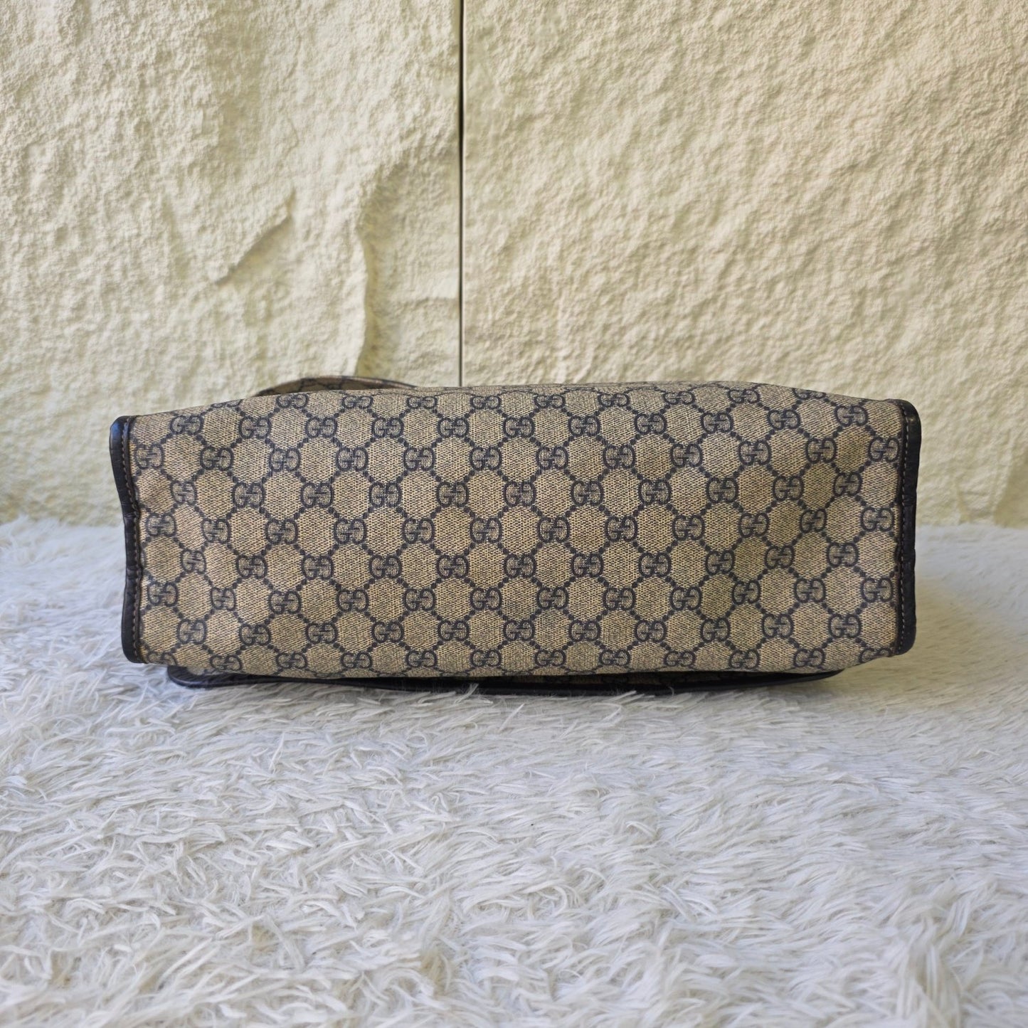 Gucci GG Supreme Web Messenger Bag (Pre-Owned)
