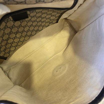 Gucci GG Supreme Web Messenger Bag (Pre-Owned)