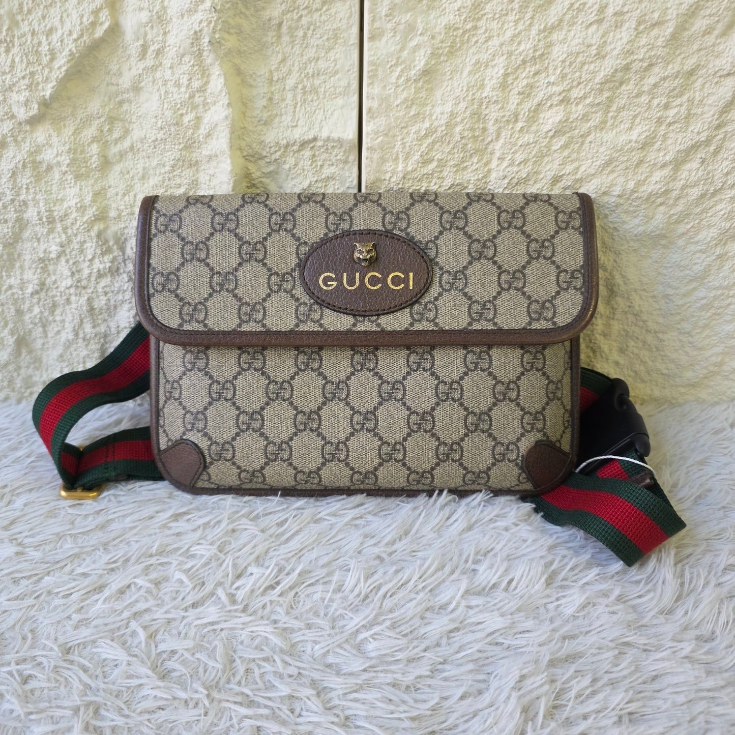 Gucci Neo Vintage GG Supreme Belt Bag (Pre-Owned)