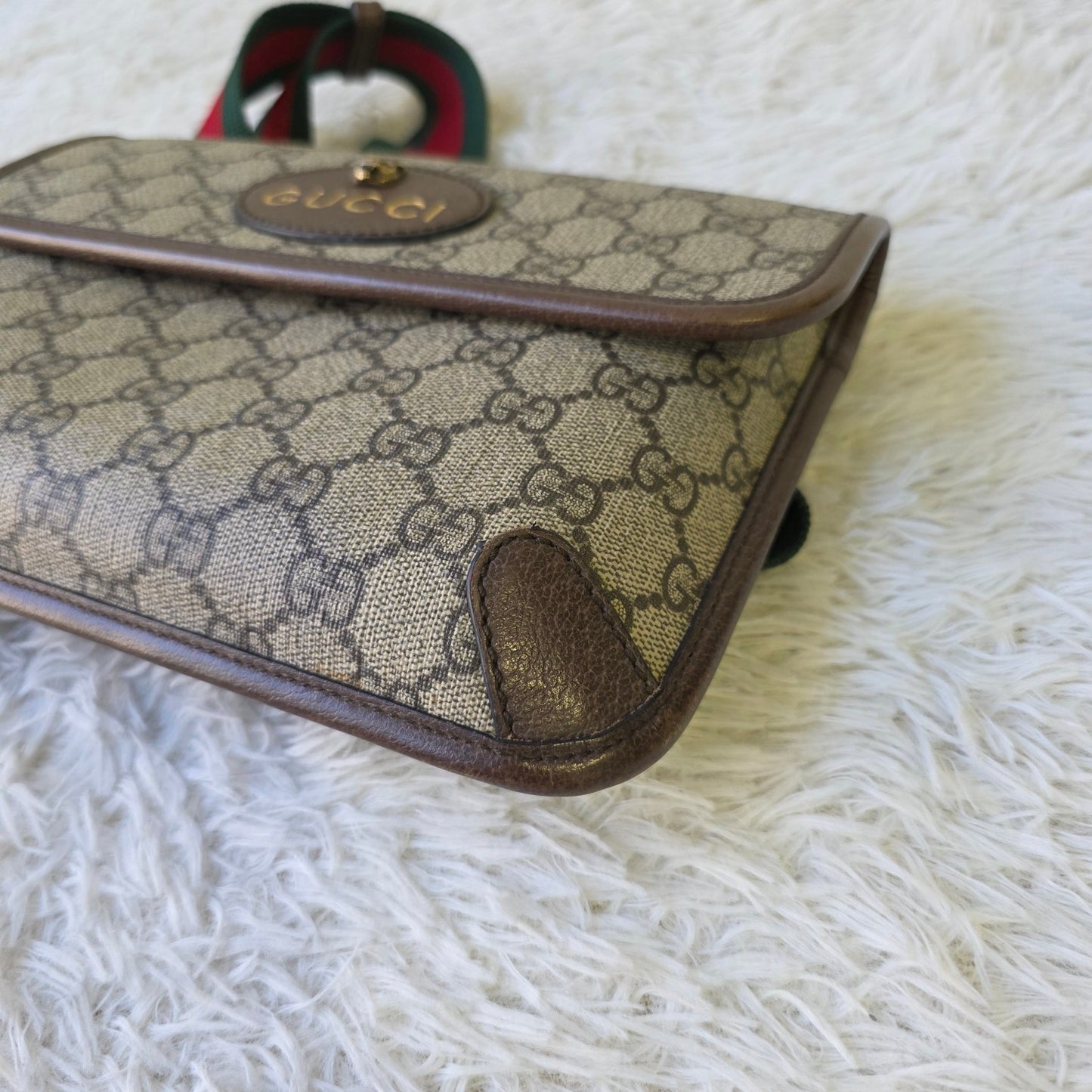 Gucci Neo Vintage GG Supreme Belt Bag (Pre-Owned)
