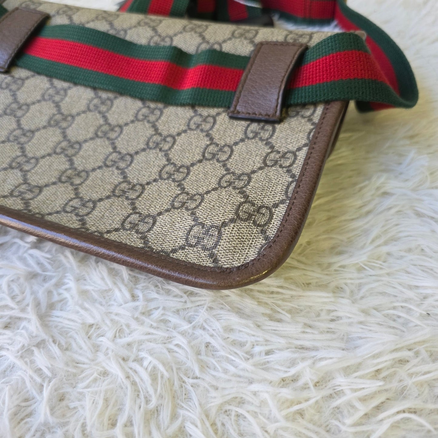 Gucci Neo Vintage GG Supreme Belt Bag (Pre-Owned)