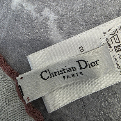Christian Dior Botanical Butterfly Silk Scarf (Pre-Owned)