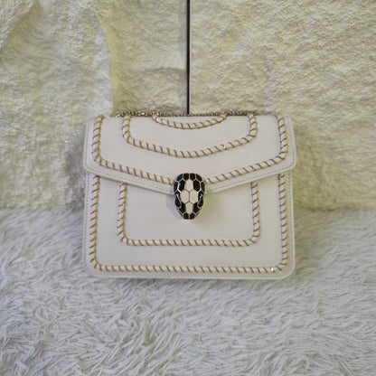 Bvlgari Serpenti Forever Leather Shoulder Bag (Pre-Owned)