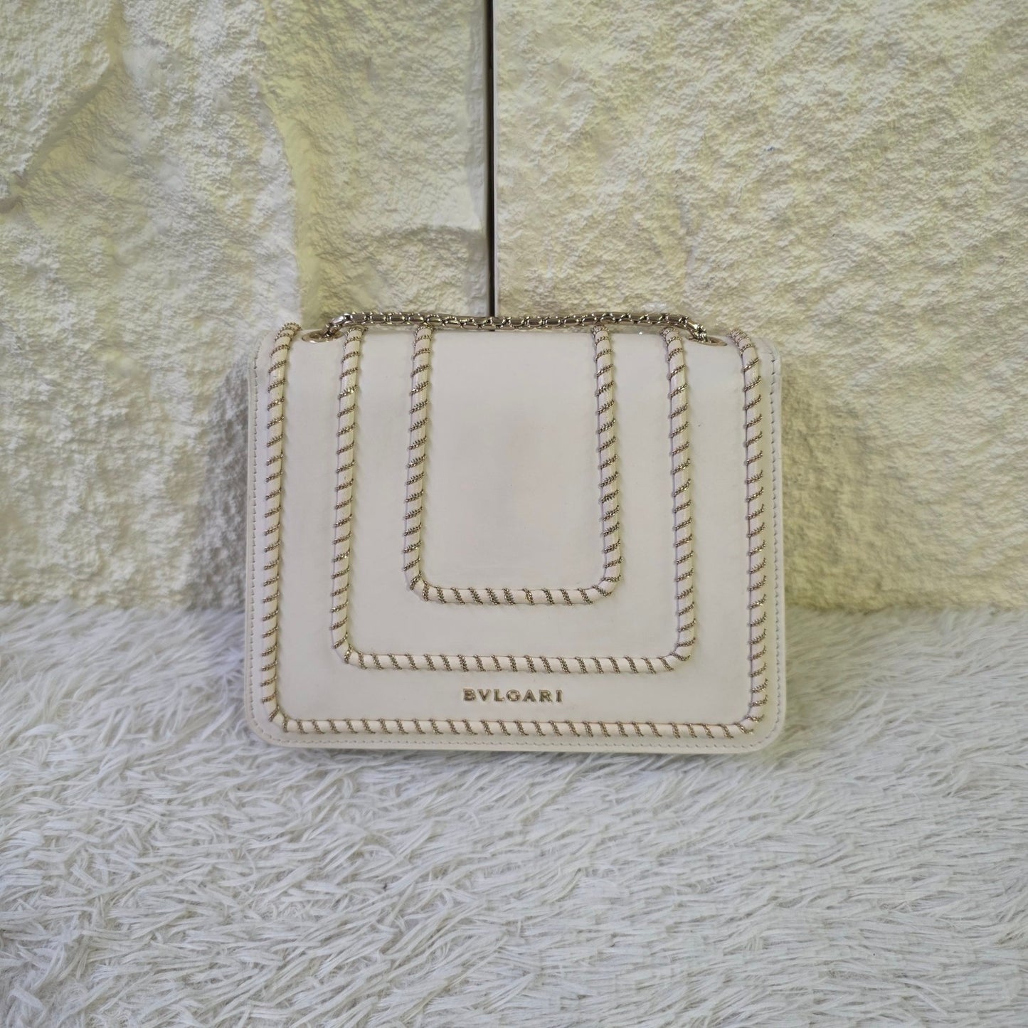 Bvlgari Serpenti Forever Leather Shoulder Bag (Pre-Owned)