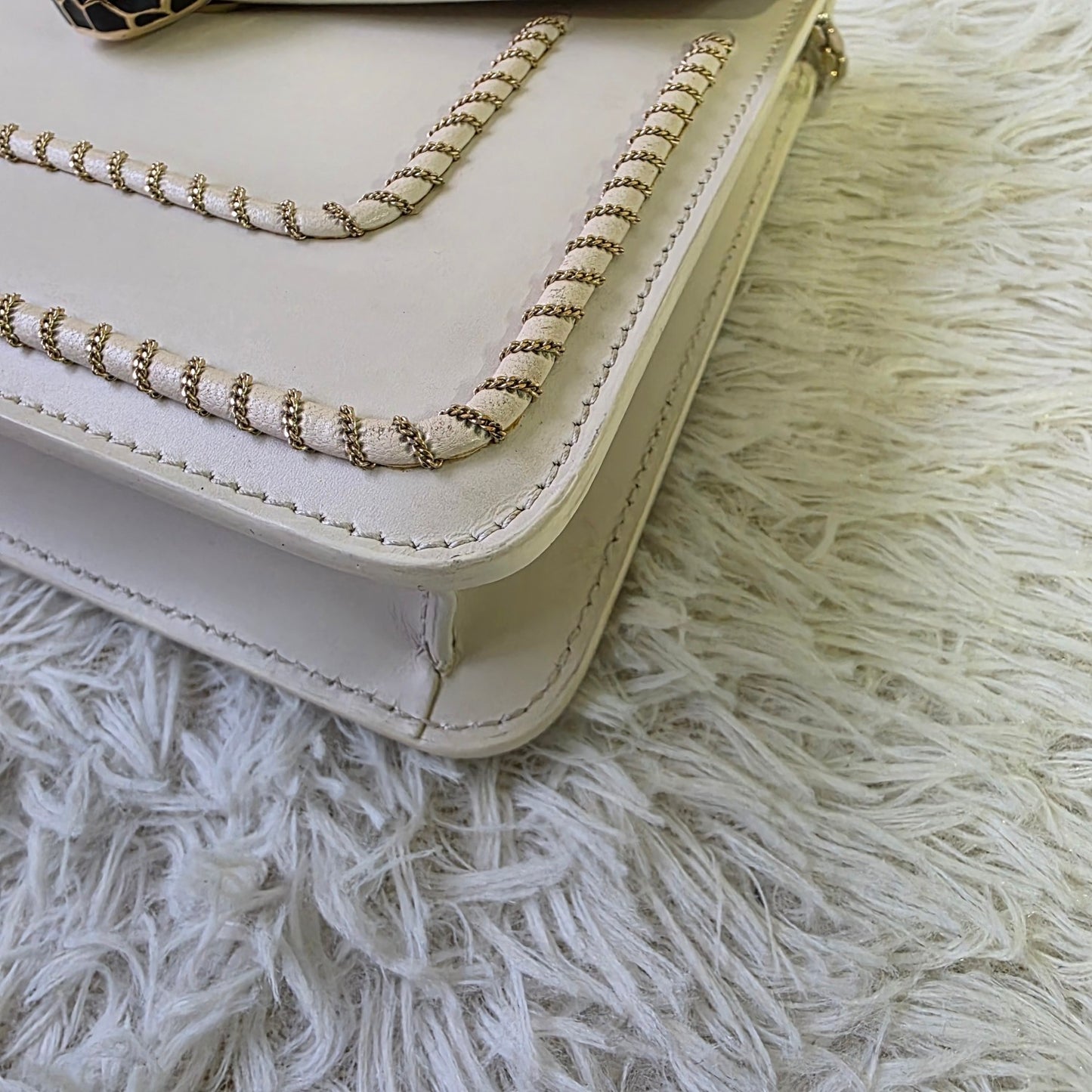 Bvlgari Serpenti Forever Leather Shoulder Bag (Pre-Owned)