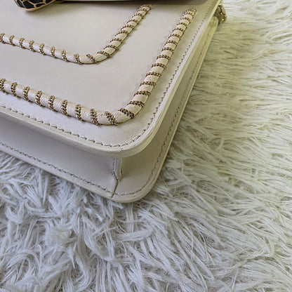 Bvlgari Serpenti Forever Leather Shoulder Bag (Pre-Owned)