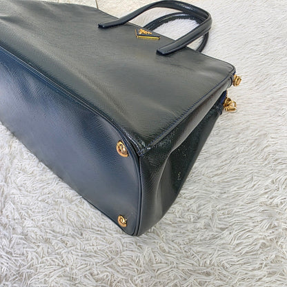 Prada Saffiano Leather Top Handle Bag (Pre-Owned)