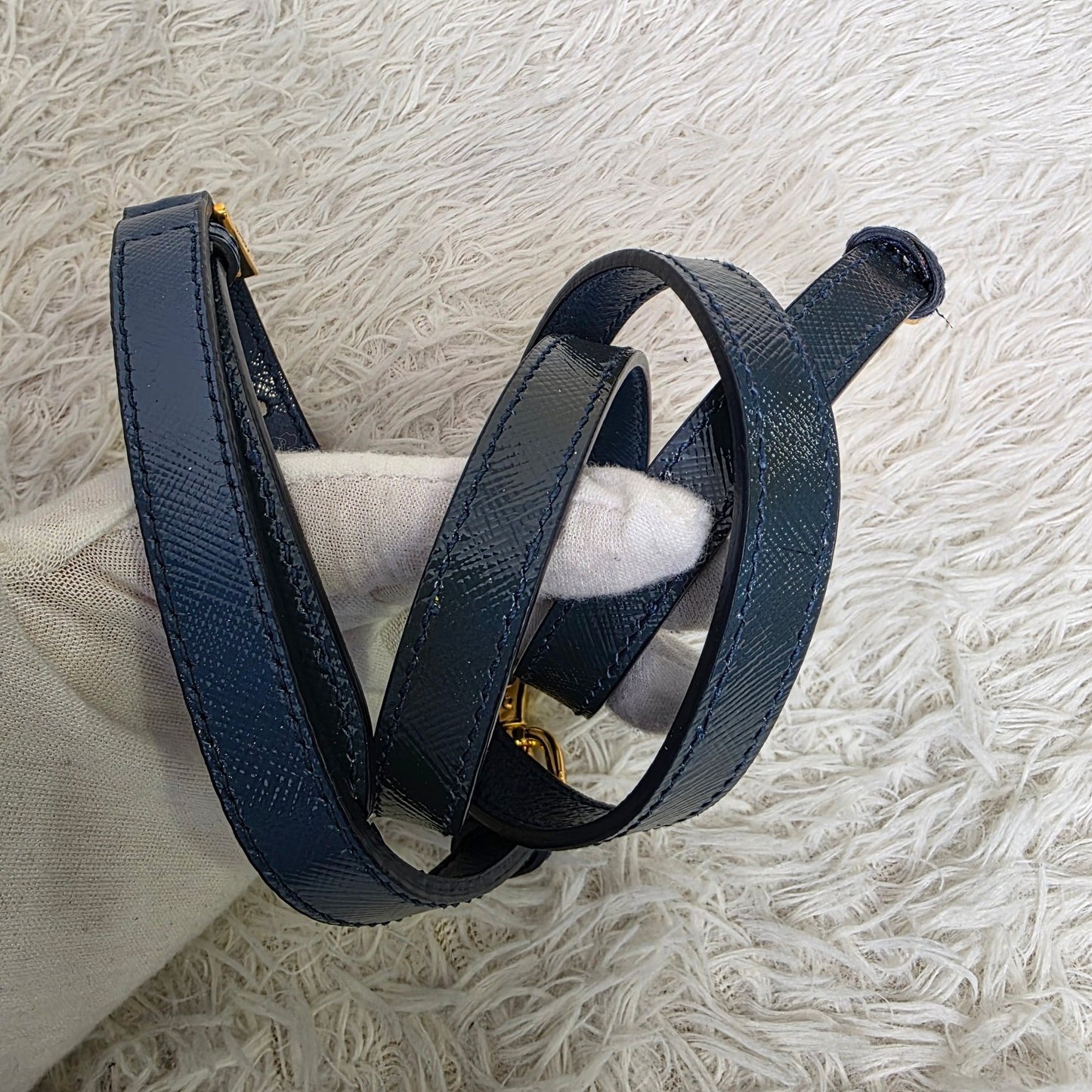 Prada Saffiano Leather Top Handle Bag (Pre-Owned)