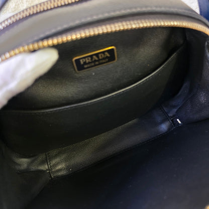 Prada Saffiano Leather Top Handle Vanity Bag (Pre-Owned)