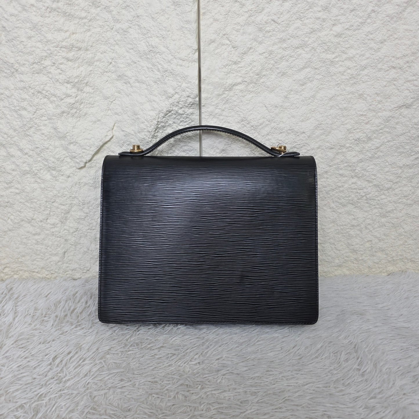 Louis Vuitton Epi Monceau Top Handle Bag (Pre-Owned)
