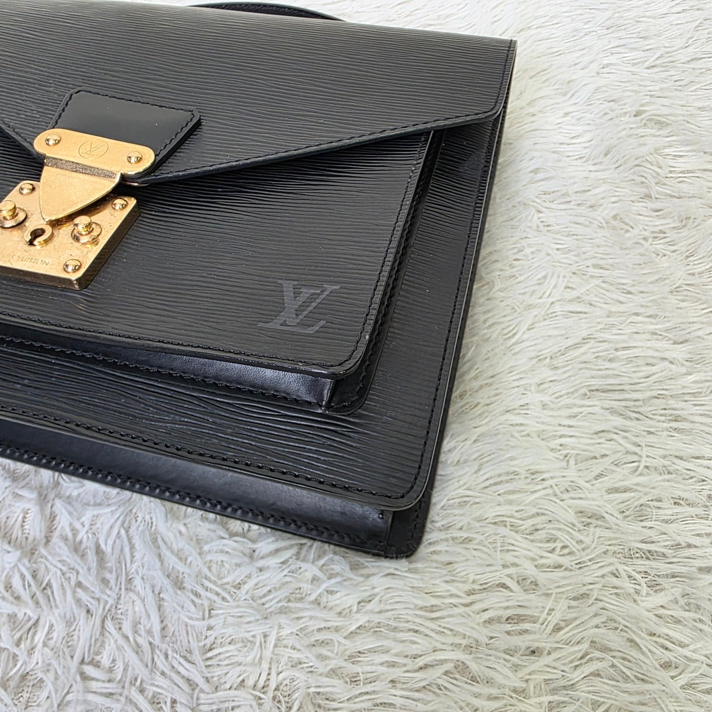 Louis Vuitton Epi Monceau Top Handle Bag (Pre-Owned)