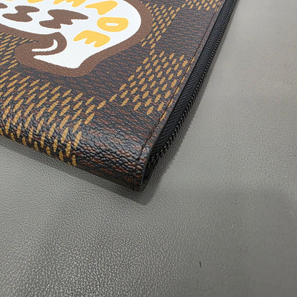 Louis Vuitton Damier Ebene NIGO Giant Damier Pouch (Pre-Owned)