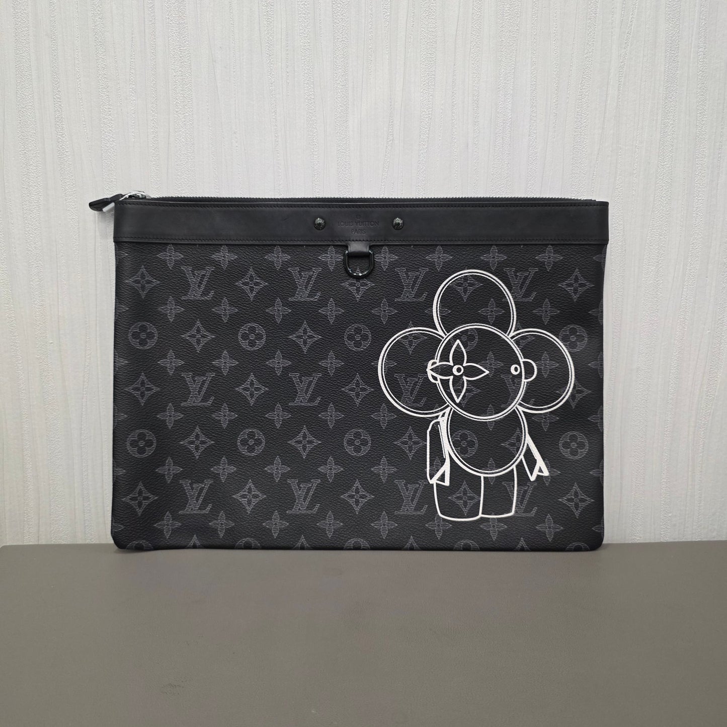 Louis Vuitton Monogram Eclipse Vivienne Pochette Voyage (Pre-Owned)