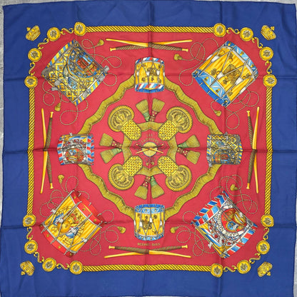 Hermès Les Tambours Silk Scarf (Pre-Owned)